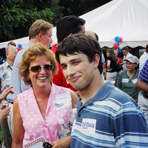 Ben with his mom